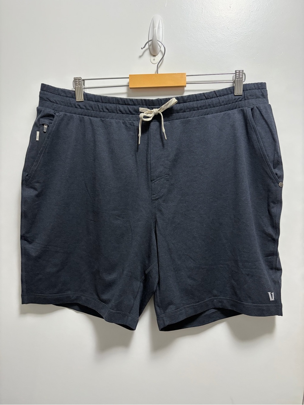 Vuori Ponto Shorts in Azure Heather Men’s Size XXL